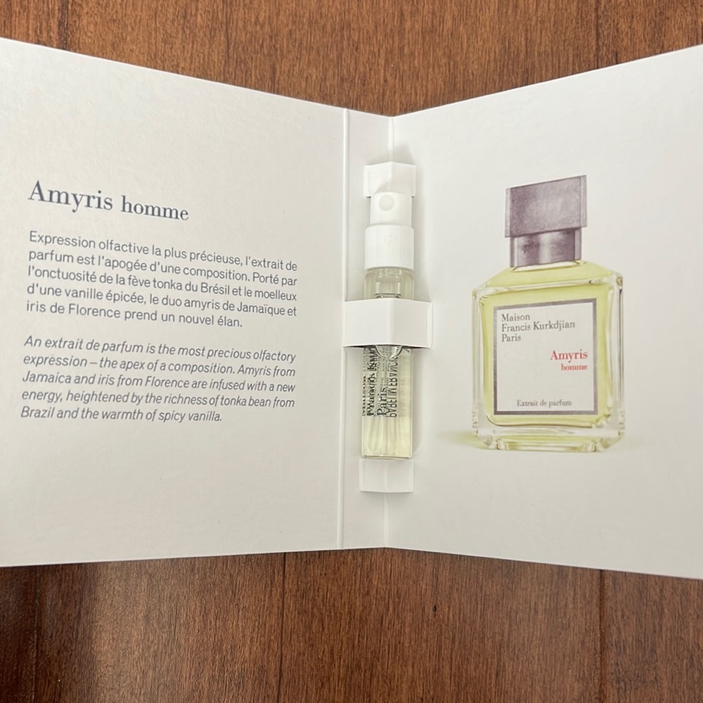 Maison Francis Kurkdjian Amyris Homme 2ml